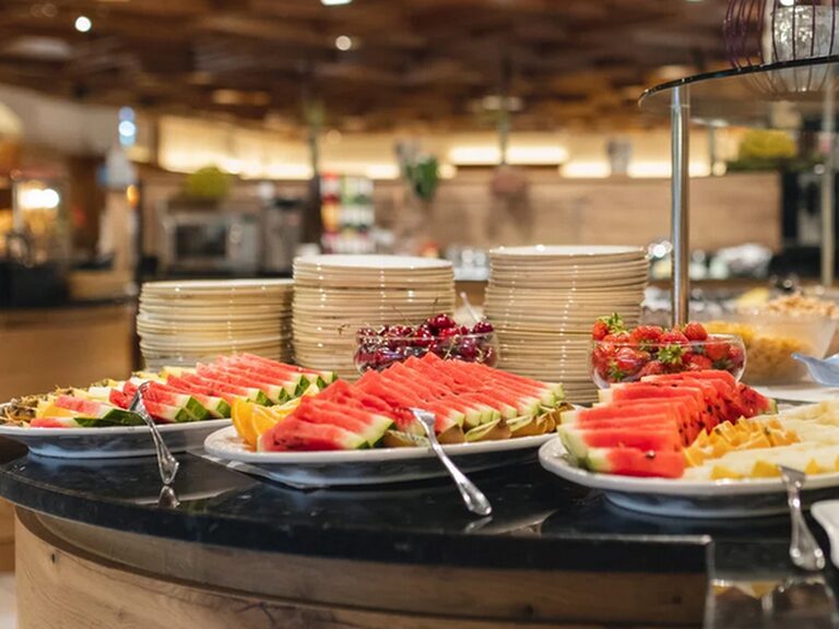 Frühstücksbuffet - Obstecke