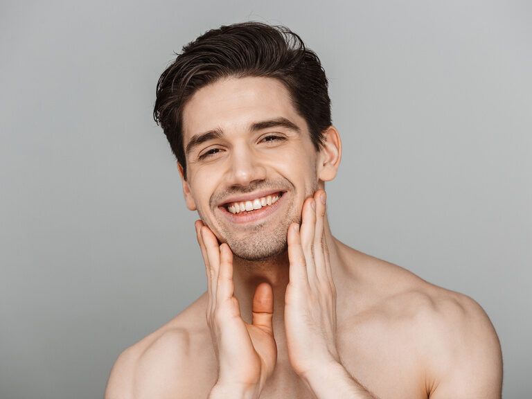 Gesichtsbehandlung für den Mann