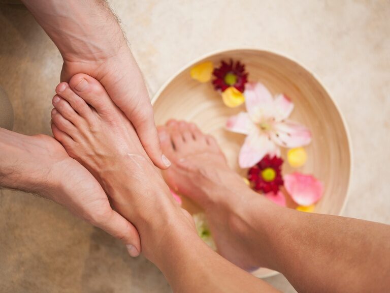 Pediküre für den Mann